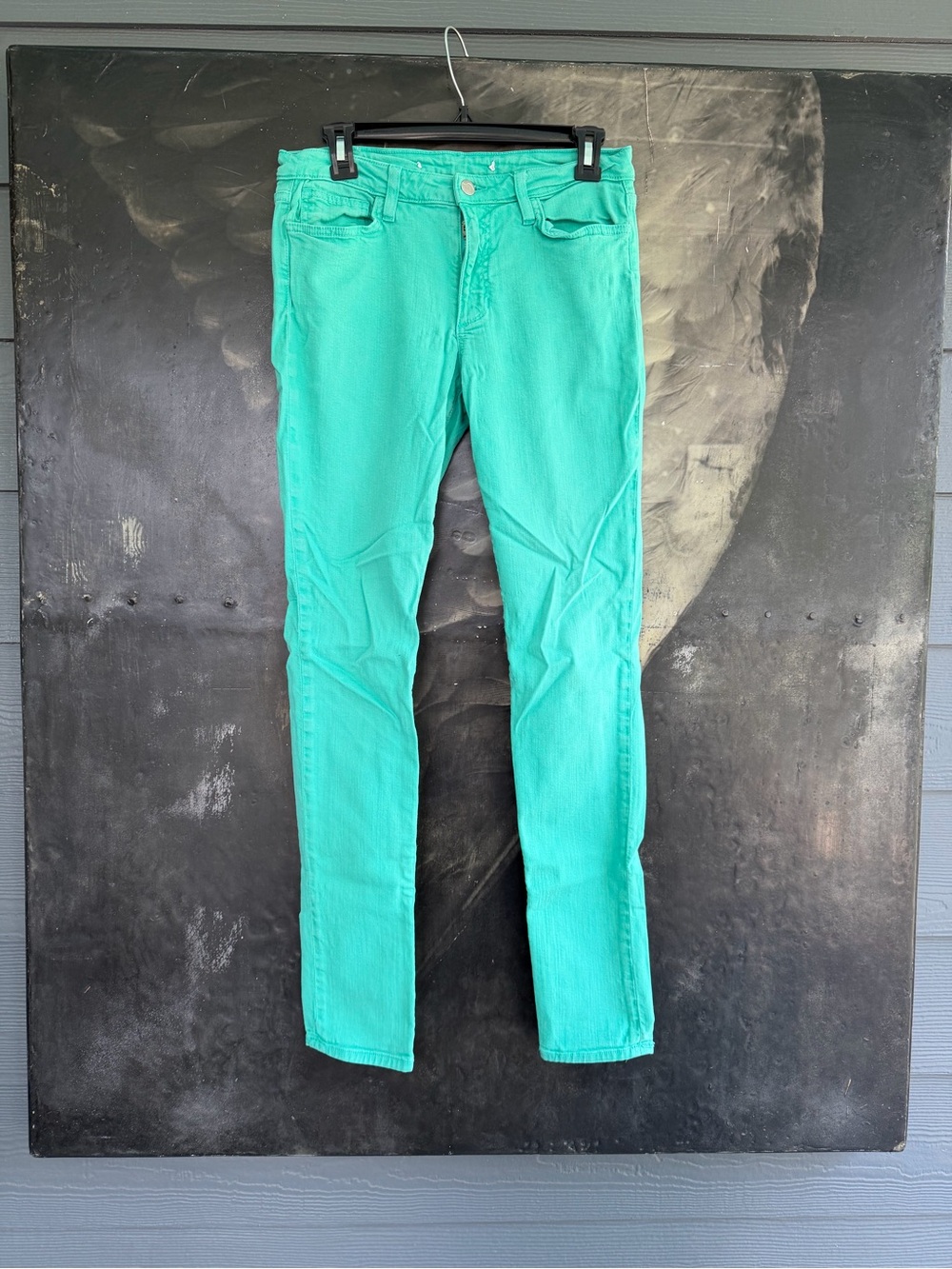 Joe’s Women's Slim Fit Teal Colored Jeans sz 30